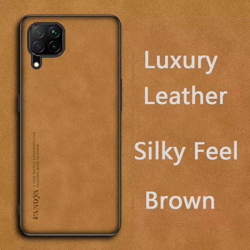 Luxury Business Retro Leather Phone Case For Huawei P40 Lite 4G/Nova 7i / Nova 6 SE, Shockproof Fall prevention Protective Case