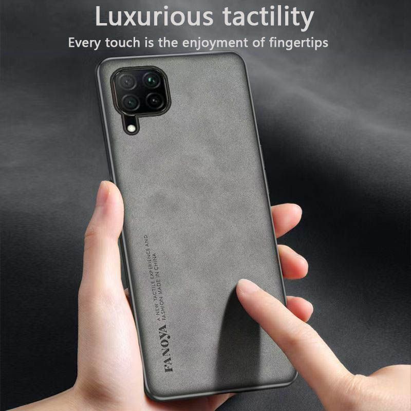 Luxury Business Retro Leather Phone Case For Huawei P40 Lite 4G/Nova 7i / Nova 6 SE, Shockproof Fall prevention Protective Case