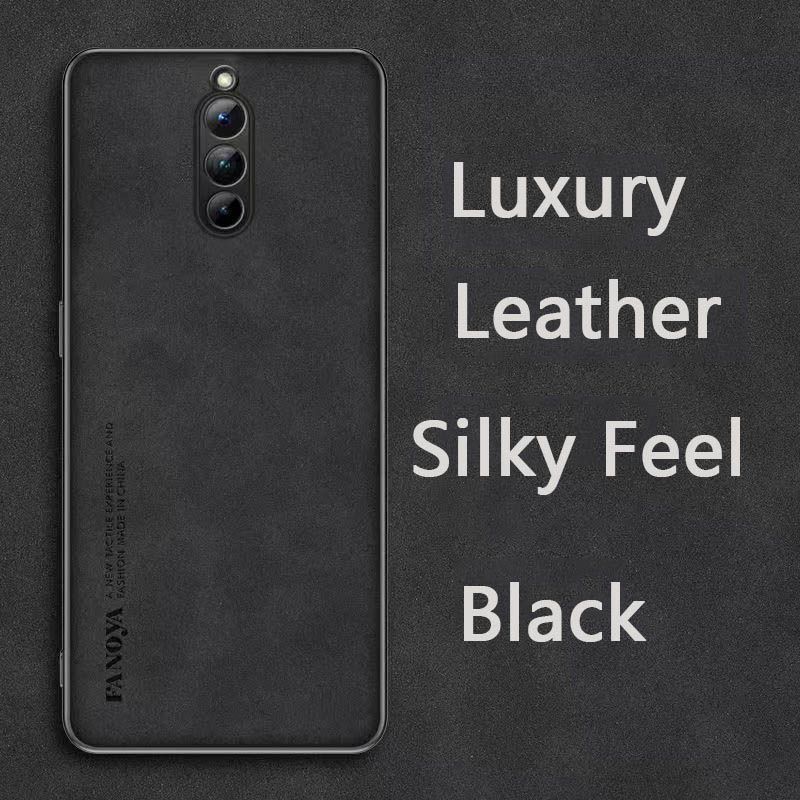 Luxury Business Retro Leather Phone Case For ZTE Nubia Red Magic 8S Pro+ Plus, Shockproof Fall prevention Protective Case