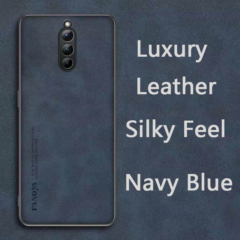 Luxury Business Retro Leather Phone Case For ZTE Nubia Red Magic 8S Pro+ Plus, Shockproof Fall prevention Protective Case