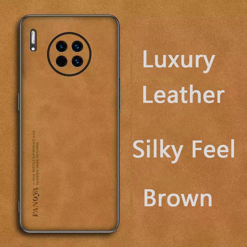 Luxury Business Retro Leather Phone Case For Huawei Mate 30 Pro, Shockproof Fall prevention Protective Case