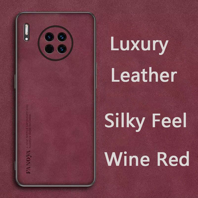 Luxury Business Retro Leather Phone Case For Huawei Mate 30 Pro, Shockproof Fall prevention Protective Case