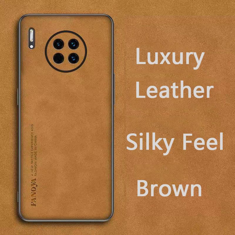 Luxury Business Retro Leather Phone Case For Huawei Mate 30, Shockproof Fall prevention Protective Case