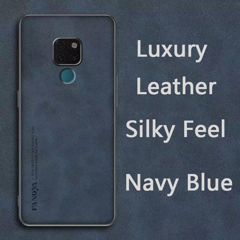 Luxury Business Retro Leather Phone Case For Huawei Mate 20, Shockproof Fall prevention Protective Case