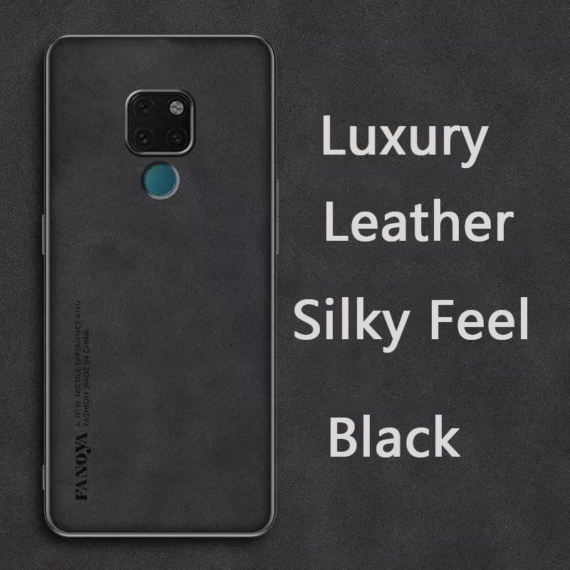 Luxury Business Retro Leather Phone Case For Huawei Mate 20, Shockproof Fall prevention Protective Case