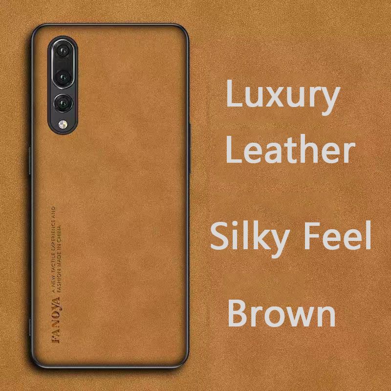 Luxury Business Retro Leather Phone Case For Huawei P20 Pro, Shockproof Fall prevention Protective Case