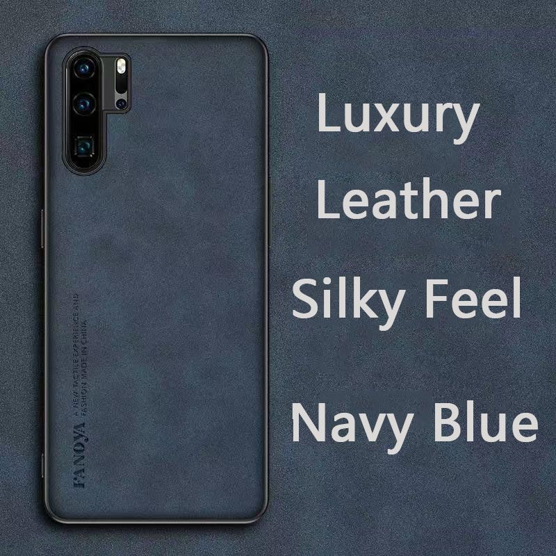 Luxury Business Retro Leather Phone Case For Huawei P30 Pro, Shockproof Fall prevention Protective Case