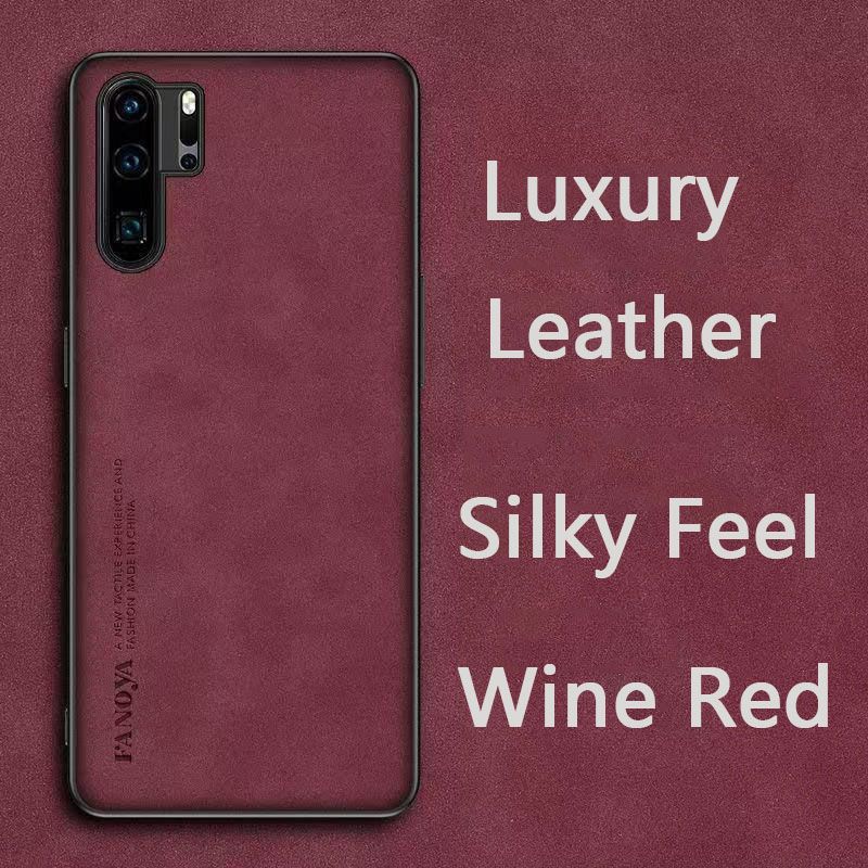 Luxury Business Retro Leather Phone Case For Huawei P30 Pro, Shockproof Fall prevention Protective Case