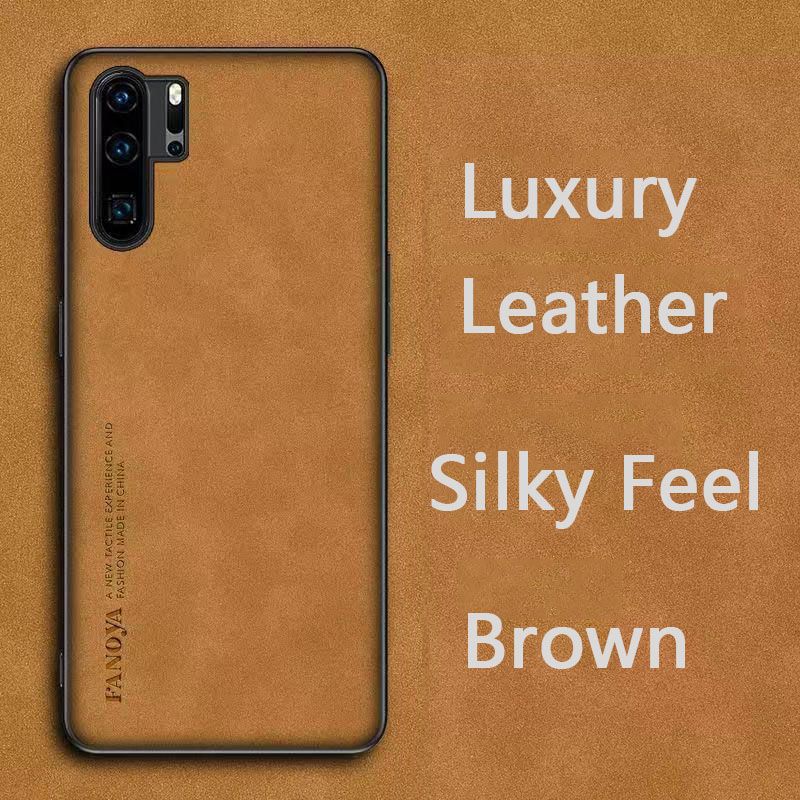 Luxury Business Retro Leather Phone Case For Huawei P30 Pro, Shockproof Fall prevention Protective Case