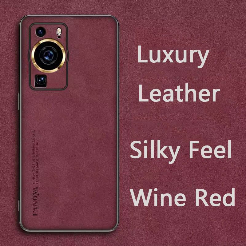Luxury Business Retro Leather Phone Case For Huawei P60/ P60 Pro, Shockproof Fall prevention Protective Case