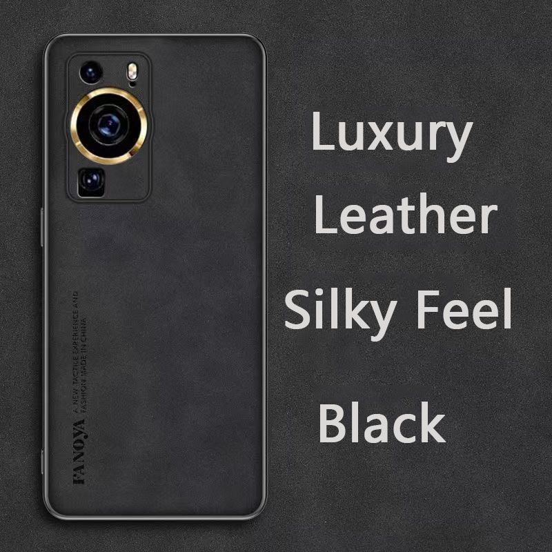 Luxury Business Retro Leather Phone Case For Huawei P60/ P60 Pro, Shockproof Fall prevention Protective Case