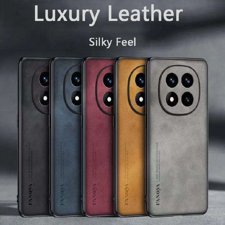 Luxury Business Retro Leather Phone Case For Xiaomi Redmi Note 14 Pro 5G (Not 4G), Shockproof Fall prevention Protective Case