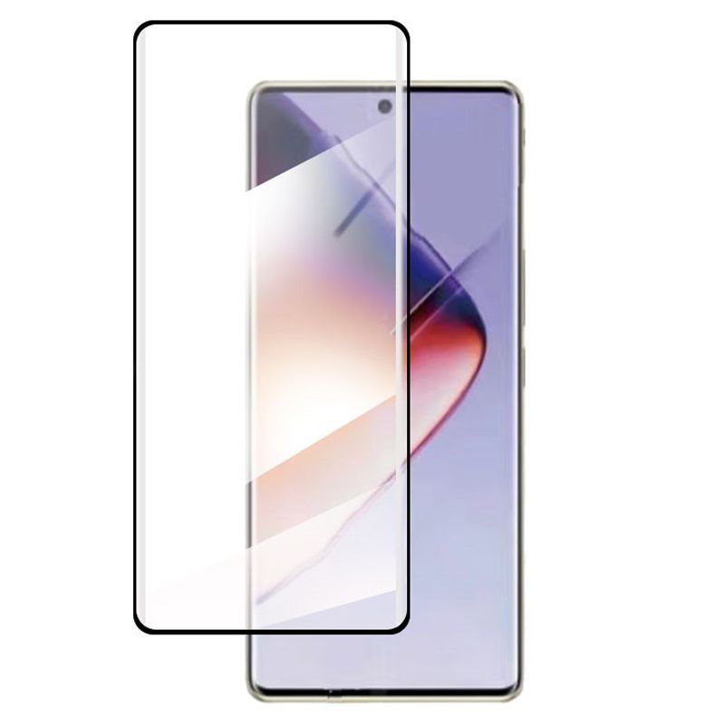 [2 Pack] 3D Curved Coverage Screen Protector for Infinix Note 40 Pro+ Plus / Infinix Note 40 Pro 5G Tempered Glass Film,HD Clear Scratch Resistant,Bubble-Free