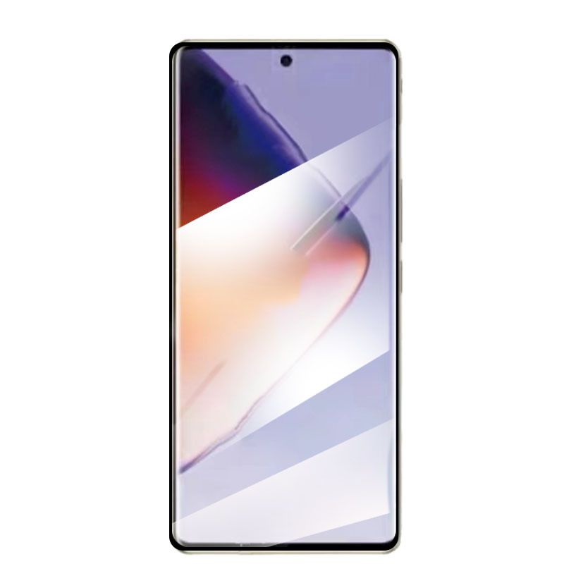[2 Pack] 3D Curved Coverage Screen Protector for Infinix Note 40 Pro+ Plus / Infinix Note 40 Pro 5G Tempered Glass Film,HD Clear Scratch Resistant,Bubble-Free