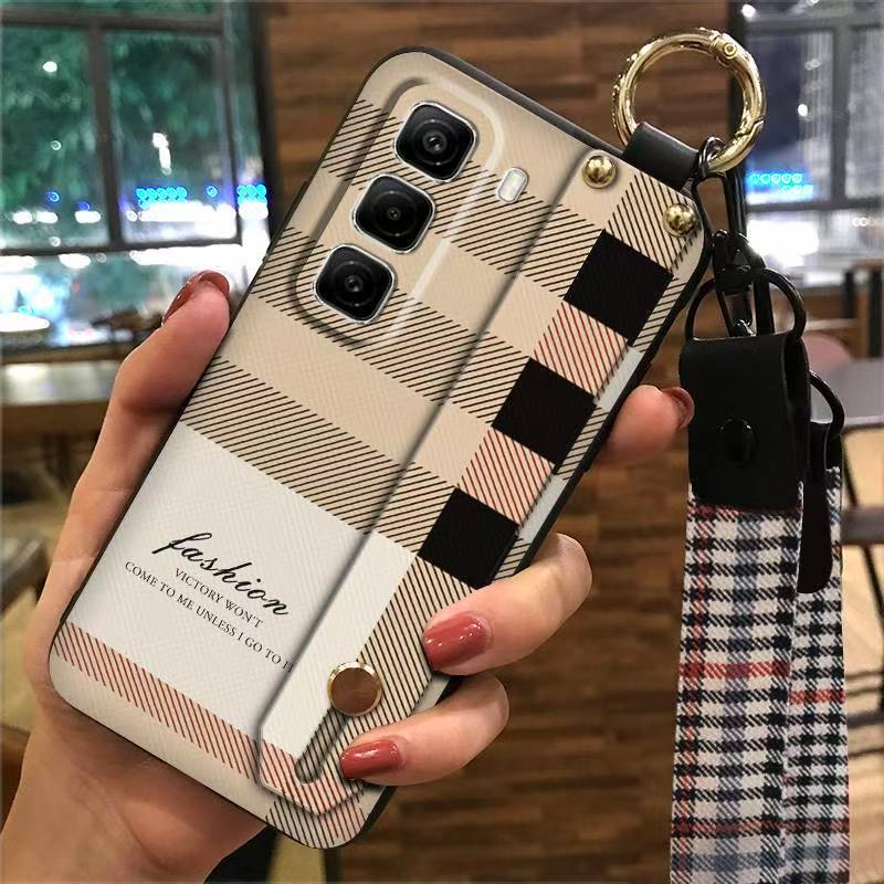 Phone Case for Infinix Hot 50 Pro+ Plus 50 Pro 50 Silicone Case with Adjustable Strap Neck Lanyard Cover