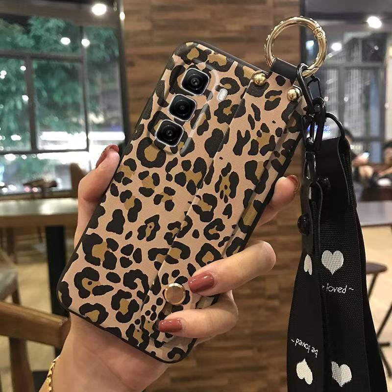 Phone Case for Infinix Hot 50 Pro+ Plus 50 Pro 50 Silicone Case with Adjustable Strap Neck Lanyard Cover