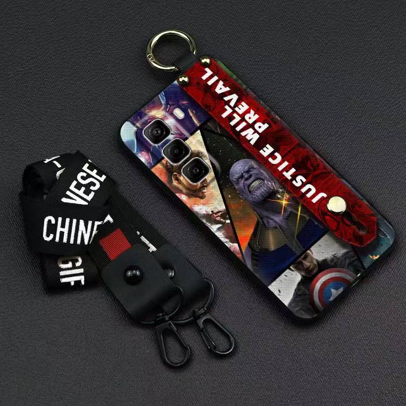 Phone Case for Infinix Hot 50 Pro+ Plus Silicone Case with Adjustable Strap Neck Lanyard Cover