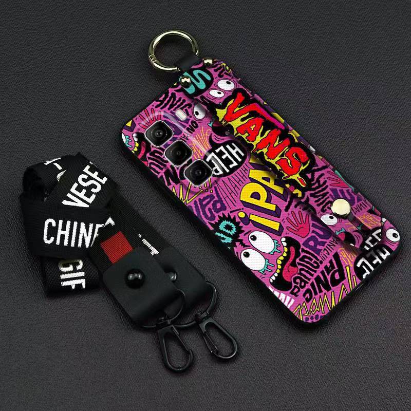 Phone Case for Infinix Hot 50 Pro+ Plus Silicone Case with Adjustable Strap Neck Lanyard Cover