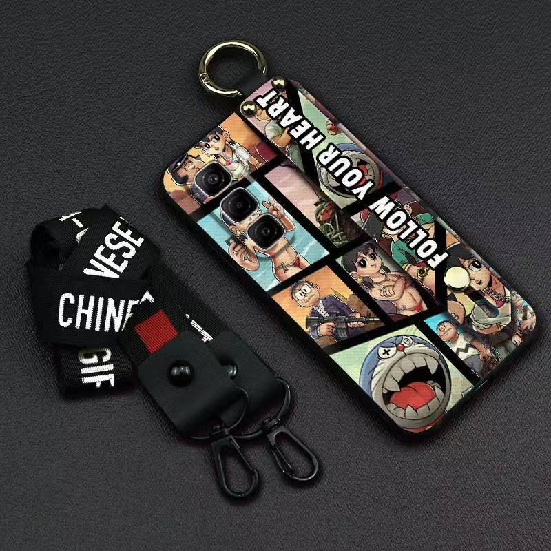 Phone Case for Infinix Hot 50 Pro+ Plus Silicone Case with Adjustable Strap Neck Lanyard Cover