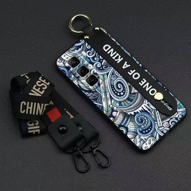 Phone Case for Infinix Hot 50 Pro+ Plus Silicone Case with Adjustable Strap Neck Lanyard Cover