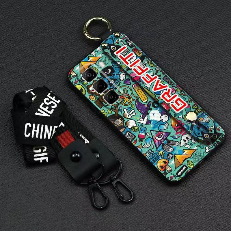 Phone Case for Infinix Hot 50 Pro+ Plus Silicone Case with Adjustable Strap Neck Lanyard Cover