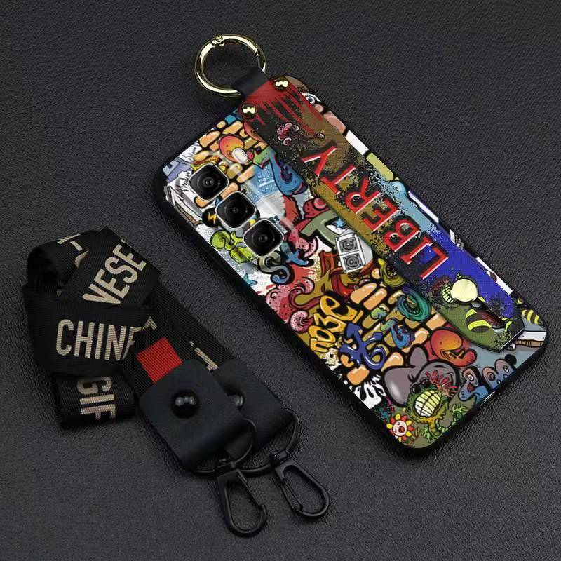 Phone Case for Infinix Hot 50 Pro+ Plus Silicone Case with Adjustable Strap Neck Lanyard Cover