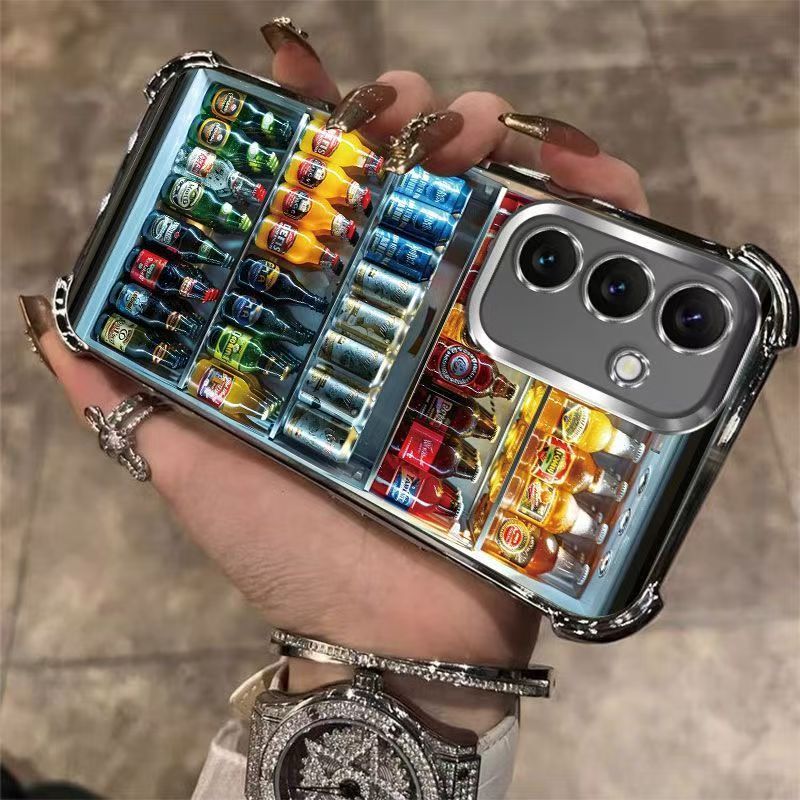 Cover for Samsung Galaxy S24+ S24 Plus Transparent Electroplated Anti Drop Soft Phone Case