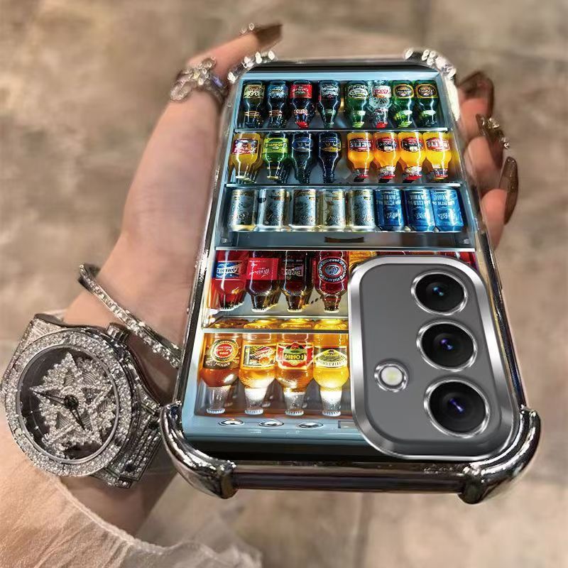 Cover for Samsung Galaxy S24+ S24 Plus Transparent Electroplated Anti Drop Soft Phone Case