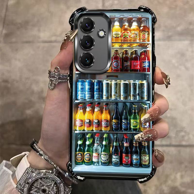 Cover for Samsung Galaxy S24+ S24 Plus Transparent Electroplated Anti Drop Soft Phone Case