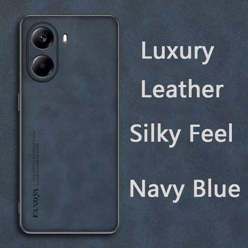 Luxury Business Retro Leather Phone Case For Xiaomi Poco X7 Pro/ Xiaomi Redmi Turbo 4, Shockproof Fall prevention Protective Case