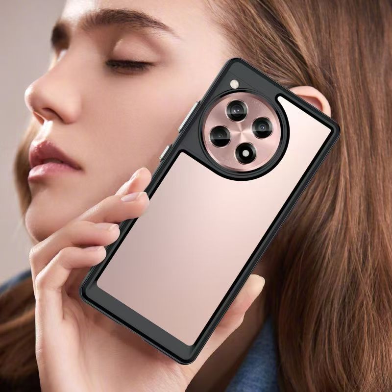 Cover for OnePlus 12R 5G Transparent Anti Drop Soft Phone Case