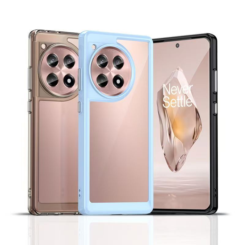 Cover for OnePlus 12R 5G Transparent Anti Drop Soft Phone Case