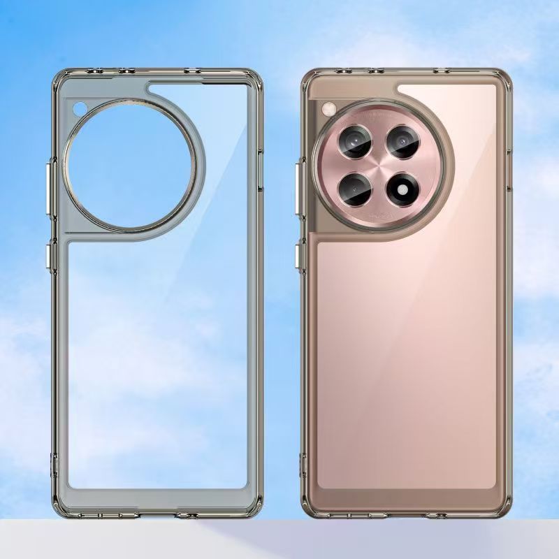 Cover for OnePlus 12R 5G Transparent Anti Drop Soft Phone Case