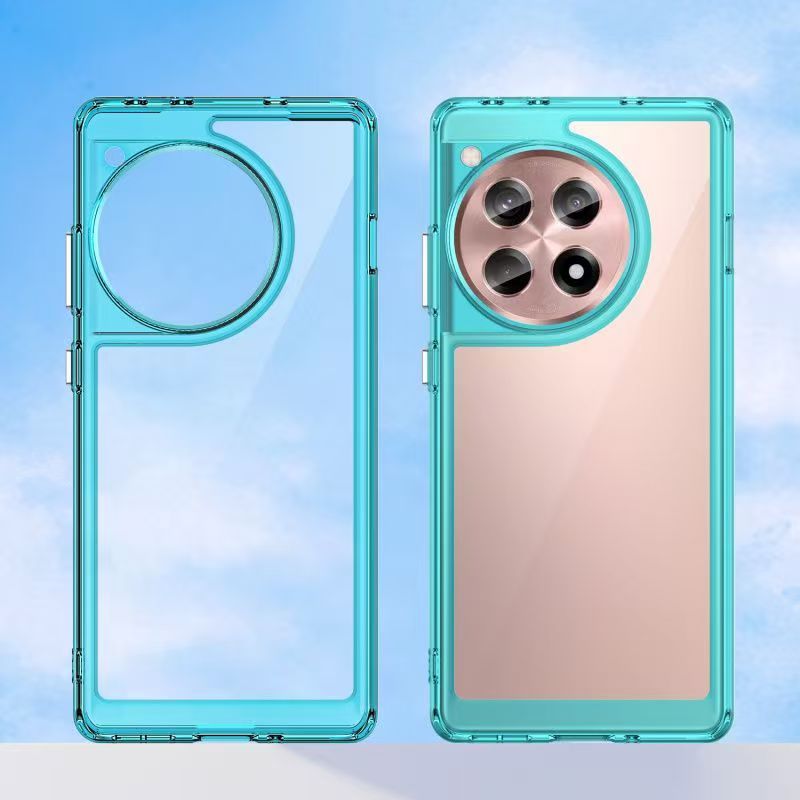 Cover for OnePlus 12R 5G Transparent Anti Drop Soft Phone Case