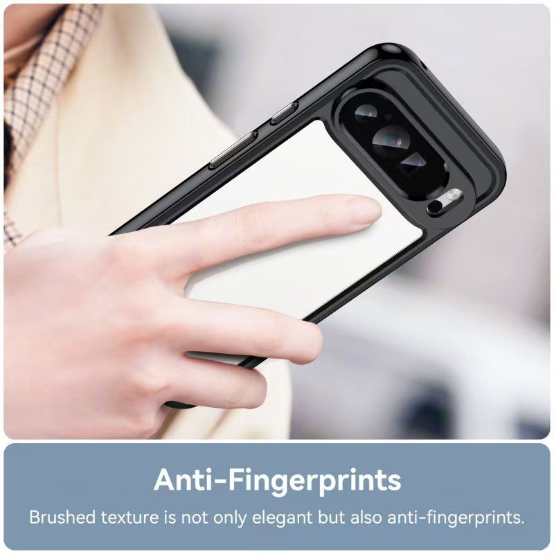 Cover for Google Pixel 9a 9 Pro 9 Pro XL Transparent Anti Drop Soft Phone Case