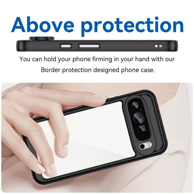Cover for Google Pixel 9a 9 Pro 9 Pro XL Transparent Anti Drop Soft Phone Case