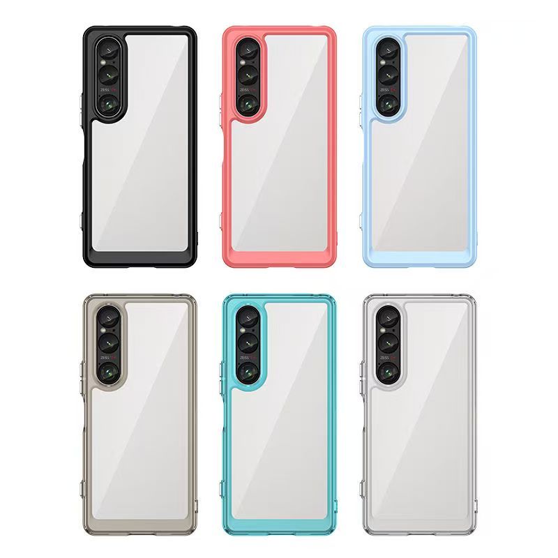 Cover for Sony Xperia 1 V 5G Transparent Anti Drop Soft Phone Case