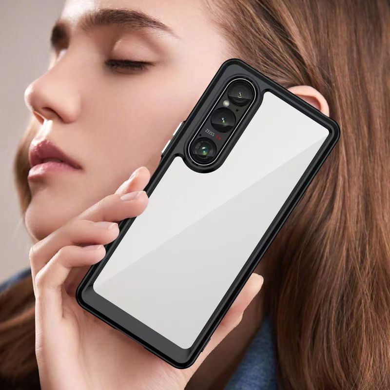 Cover for Sony Xperia 1 V 5G Transparent Anti Drop Soft Phone Case