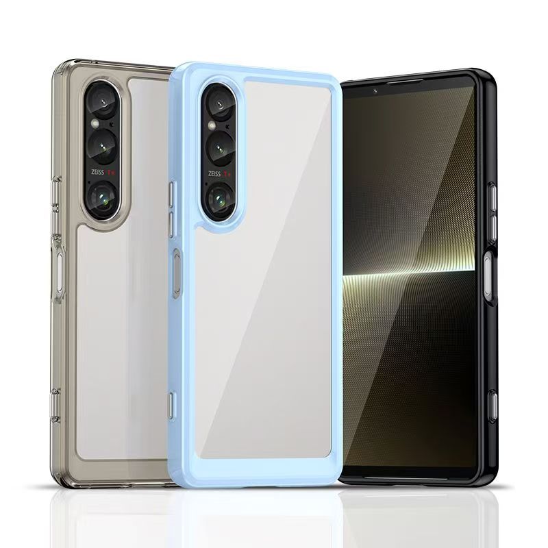 Cover for Sony Xperia 1 V 5G Transparent Anti Drop Soft Phone Case