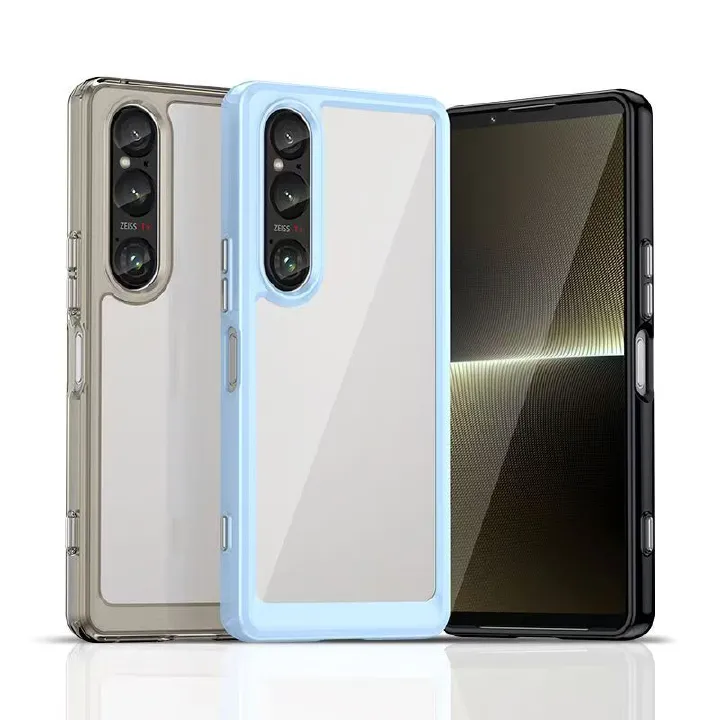 Cover for Sony Xperia 1 V 5G Transparent Anti Drop Soft Phone Case