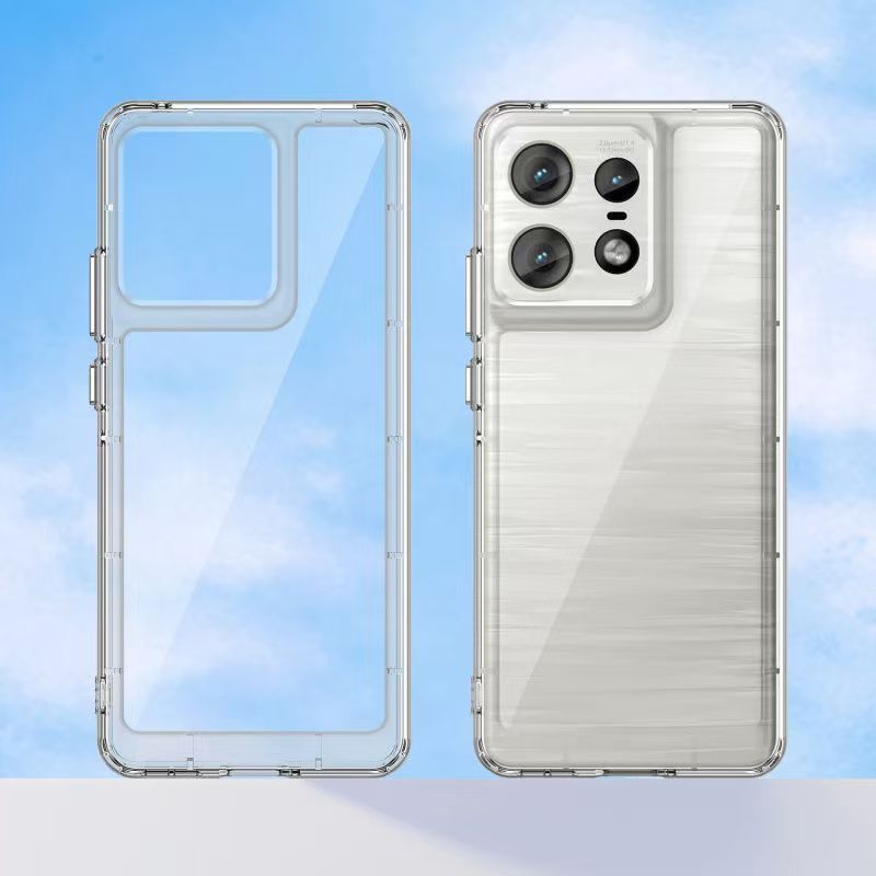Cover for Motorola Edge 50 Fusion Transparent Anti Drop Soft Phone Case