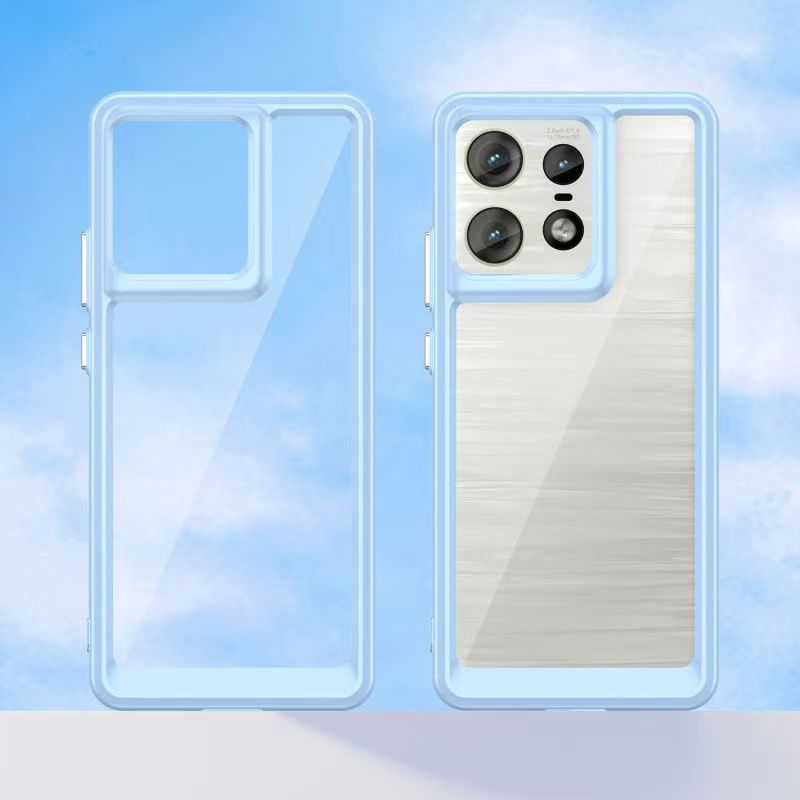 Cover for Motorola Edge 50 Fusion Transparent Anti Drop Soft Phone Case