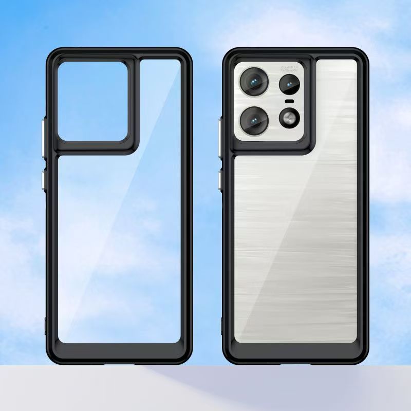 Cover for Motorola Edge 50 Fusion Transparent Anti Drop Soft Phone Case