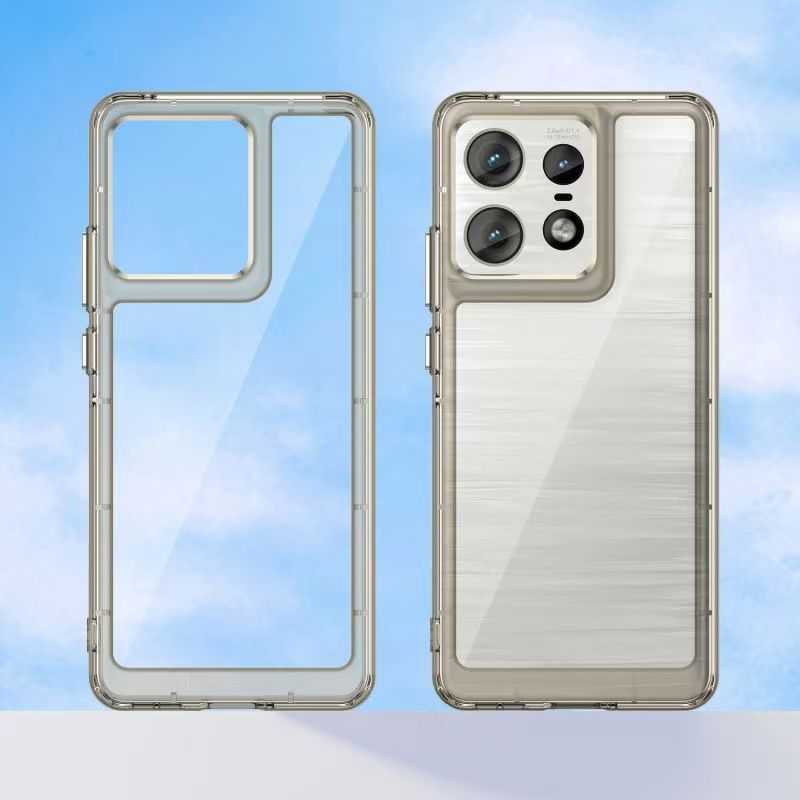 Cover for Motorola Edge 50 Fusion Transparent Anti Drop Soft Phone Case