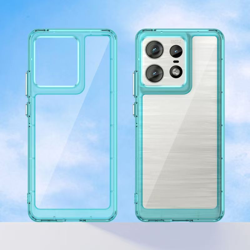 Cover for Motorola Edge 50 Fusion Transparent Anti Drop Soft Phone Case