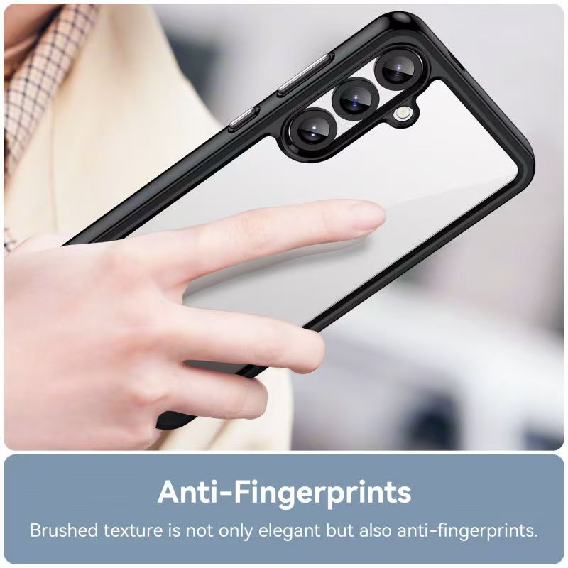Cover for Samsung Galaxy S25 Transparent Anti Drop Soft Phone Case