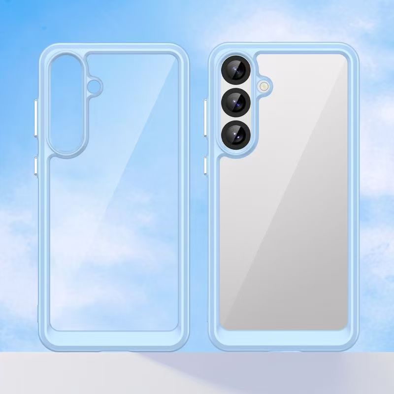 Cover for Samsung Galaxy S25 Transparent Anti Drop Soft Phone Case