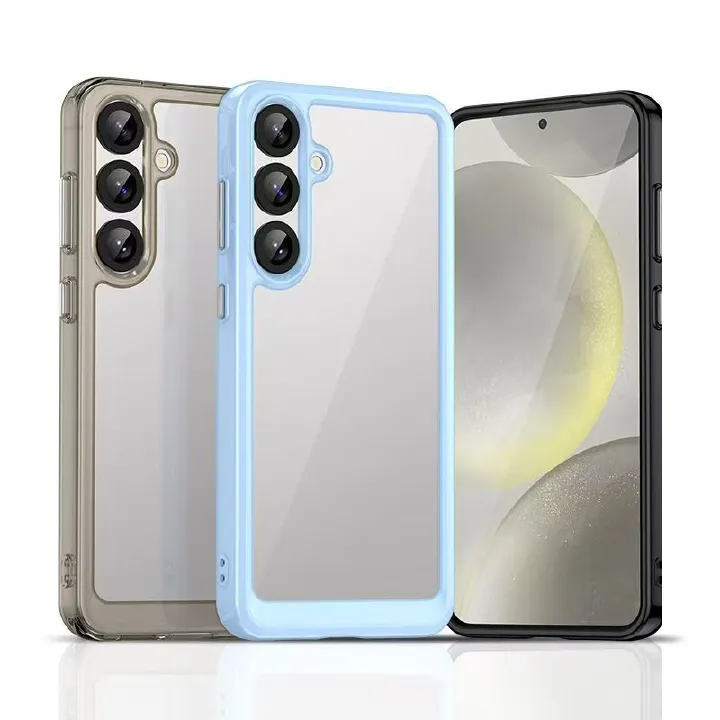 Cover for Samsung Galaxy S25 Transparent Anti Drop Soft Phone Case