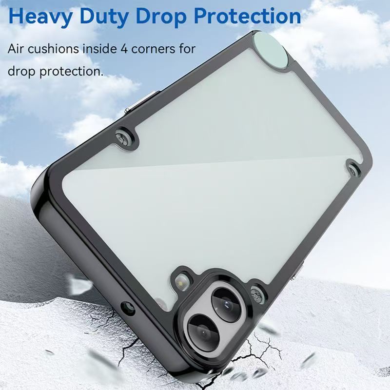 Cover for Nothing CMF Phone 1 Transparent Anti Drop Soft Phone Case