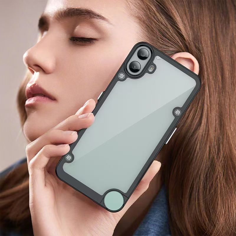 Cover for Nothing CMF Phone 1 Transparent Anti Drop Soft Phone Case